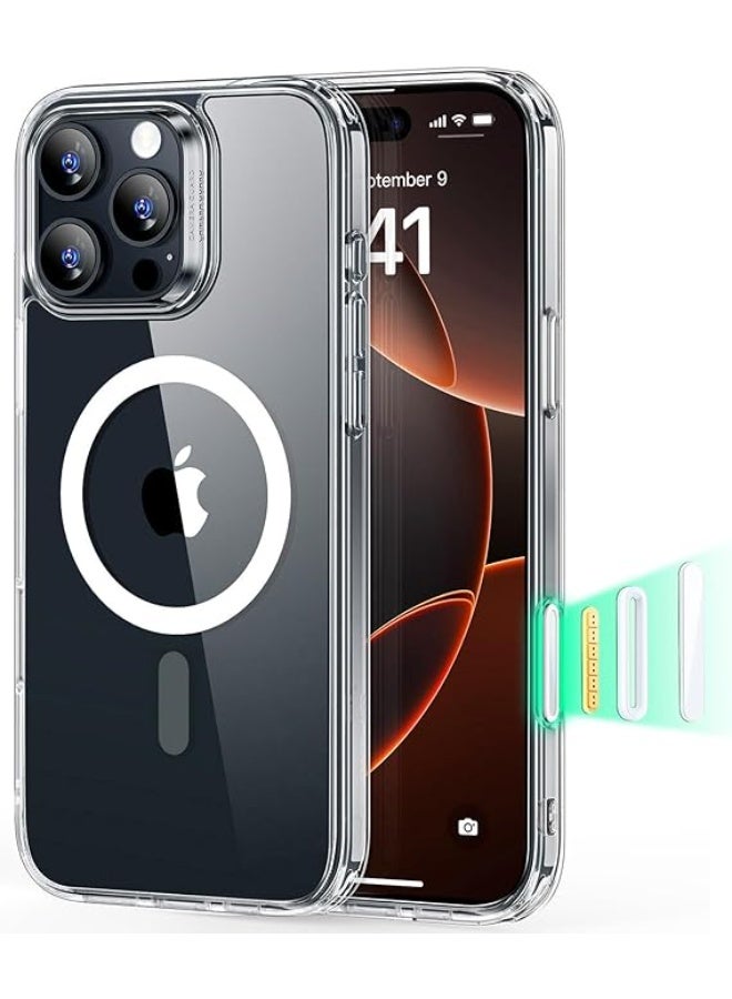 Clear Transparent Phone Case for Apple iPhone 16 Pro Max | Slim Protective Cover | Shockproof Back Case | Scratch Resistant Design | Lightweight Daily Protection